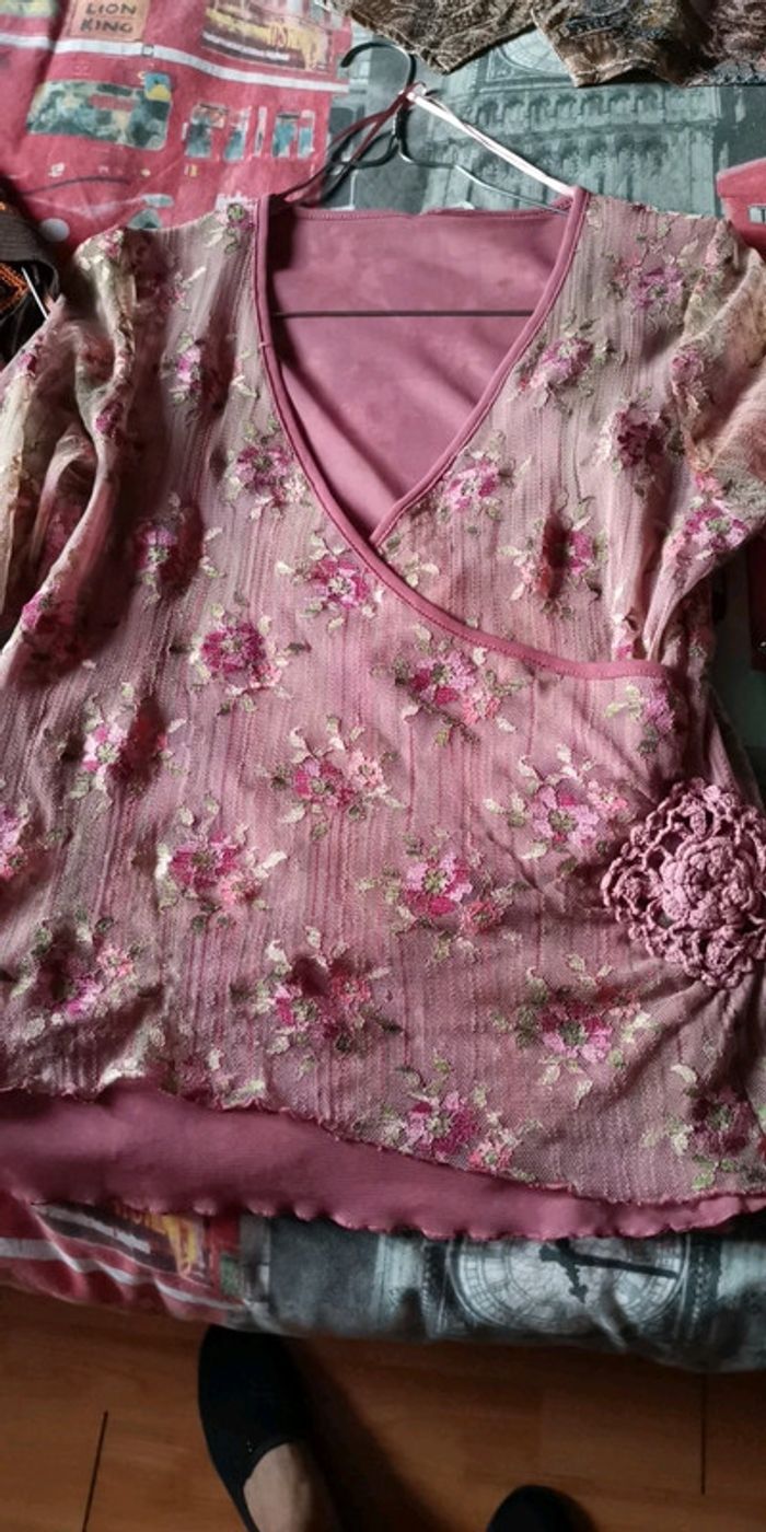 Haut dentelle