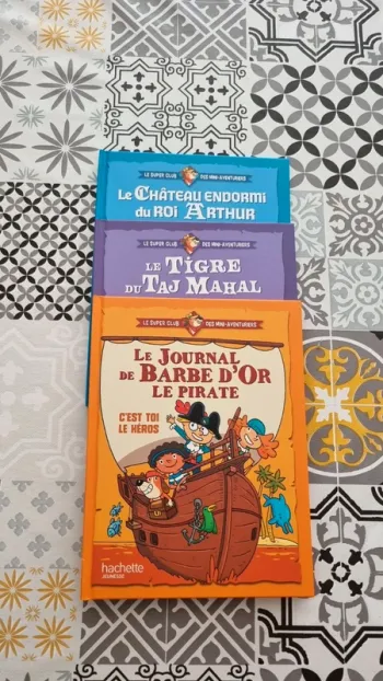 Lot de 3 livres McDonald's neuf