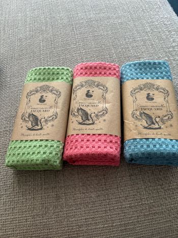 Torchon jacquard H2o à l’unité