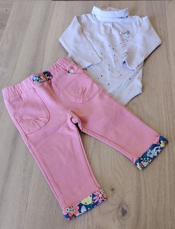 Ensemble body manches longues + jeans