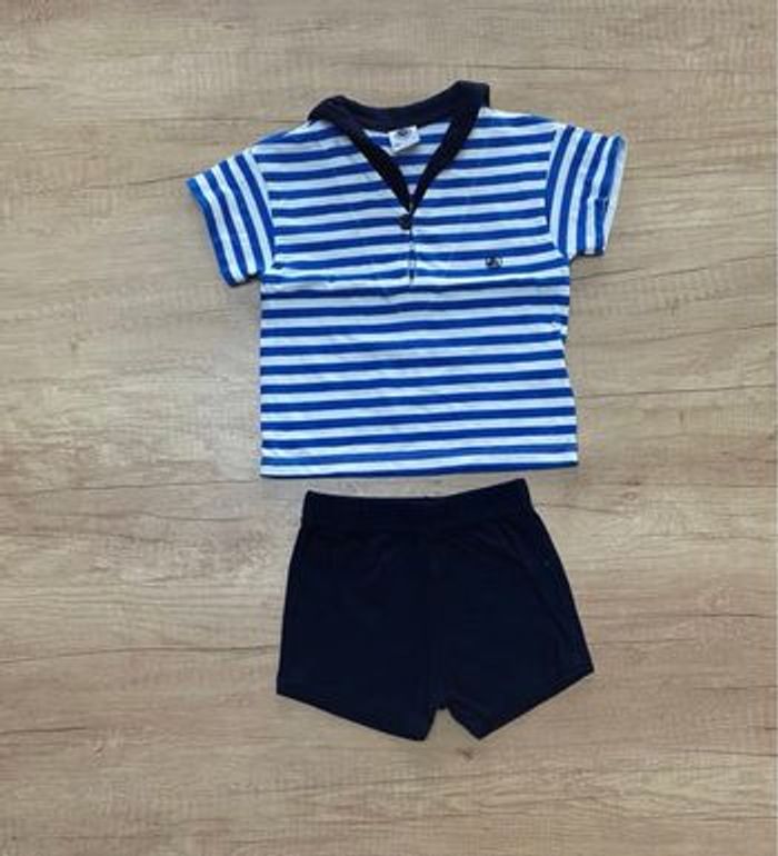 Ensemble tee shirt et short