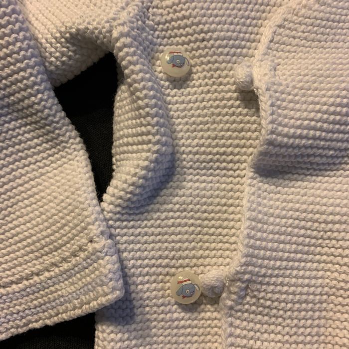 Gilet blanc 12 mois Mon Premier major - photo numéro 4