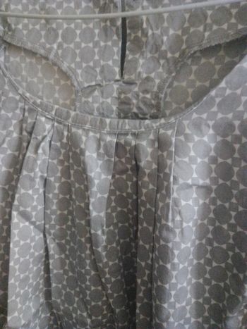 Blouse motifs géométriques