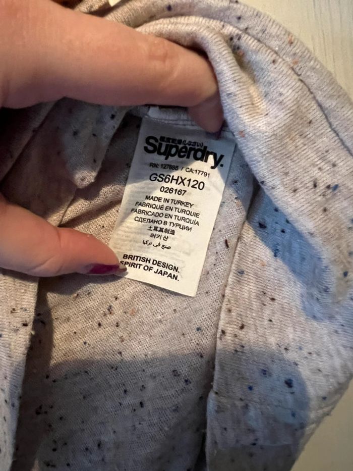 Tee shirt manches longues Superdry taille XS - photo numéro 6