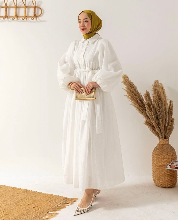 Robe Longue Blanche - photo numéro 2