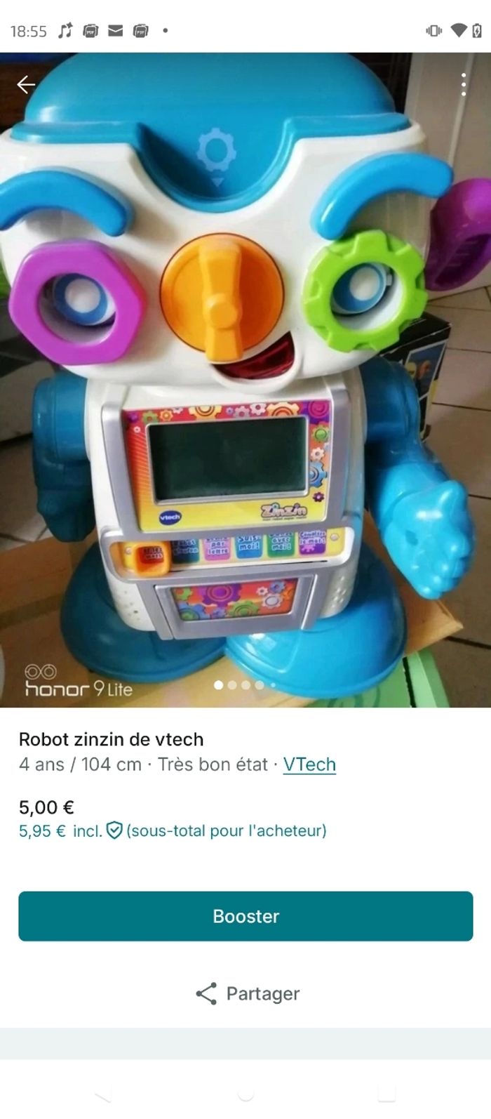 Robot VTech 5 ans
