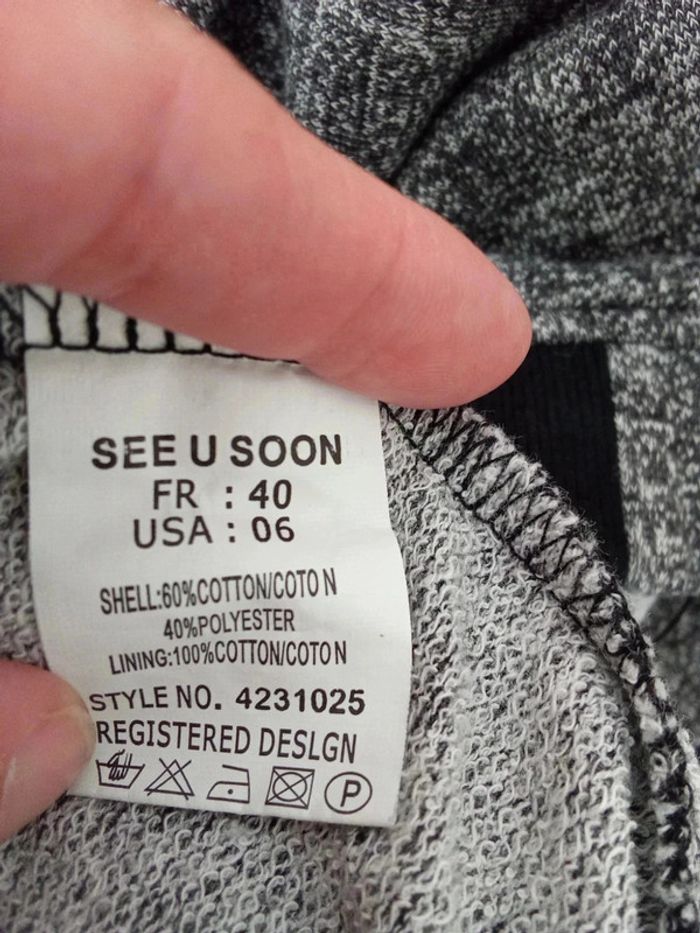 Jupe grise - photo numéro 4