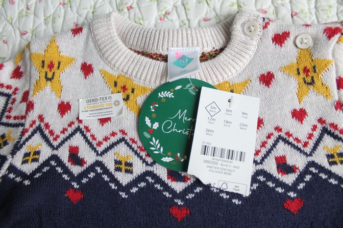pull noel 3 mois