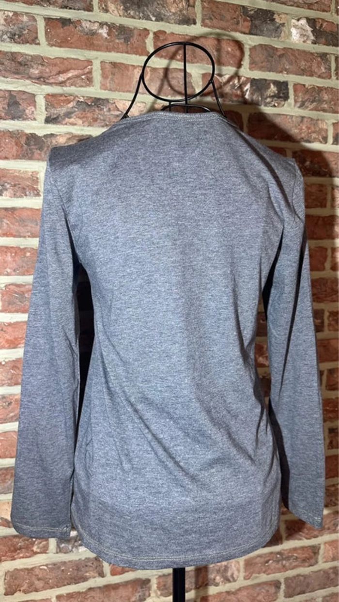 Haut gris à longues manches Etam x Wonder Woman Taille XS / 34 - photo numéro 10