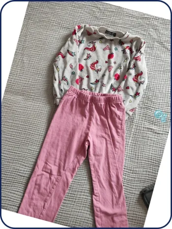 Pyjama deux pièces fille