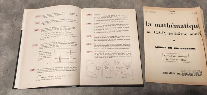 Mathématique, 3eme année de préparation au CAP - photo numéro 2