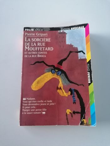 Livre la sorcière de la rue Mouffetard et autres contes de la rue Broca 
