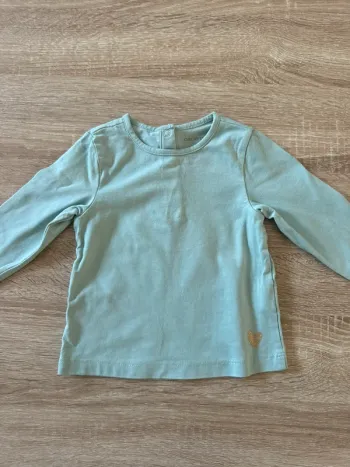 T-shirt manches longues vert Clair
