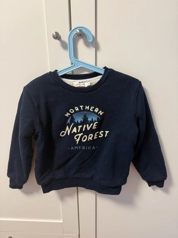 Sweat Cyrillus 4 ans molletonné