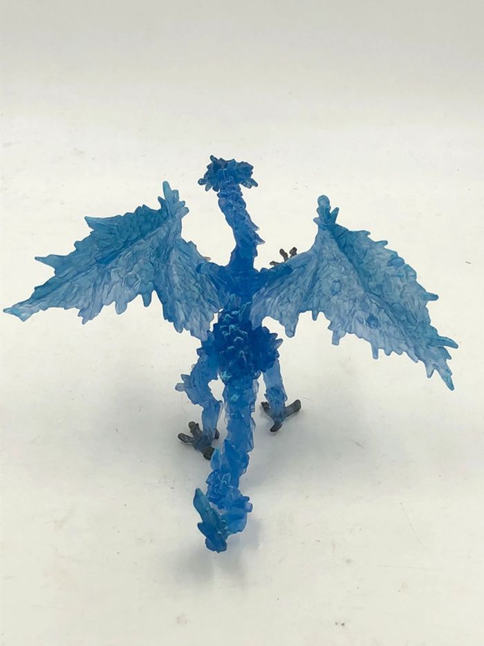 Figurine Dragon bleu Plastoy 11 cm - photo numéro 4