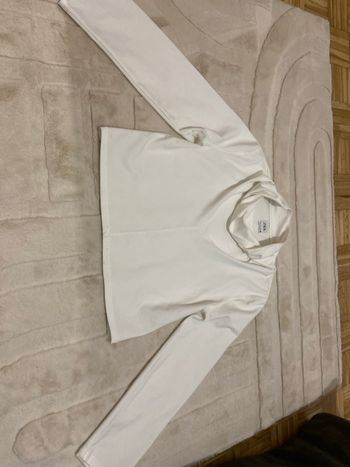 Haut blanc Zara 
