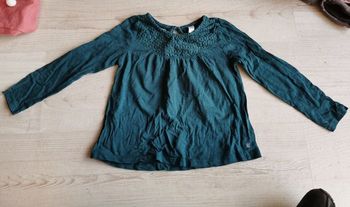 T shirt manche longue 4 ans okaidi