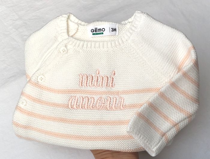 Pull brassière Gémo 3 mois - photo numéro 4