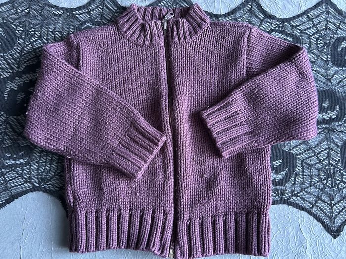 Gilet laine fille « Tape à l’œil »