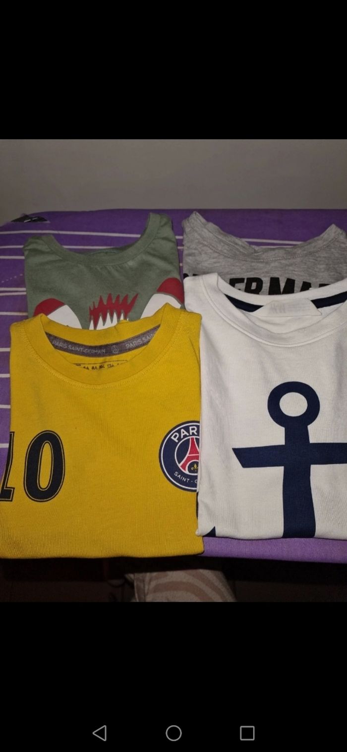 Lot de tee shirt