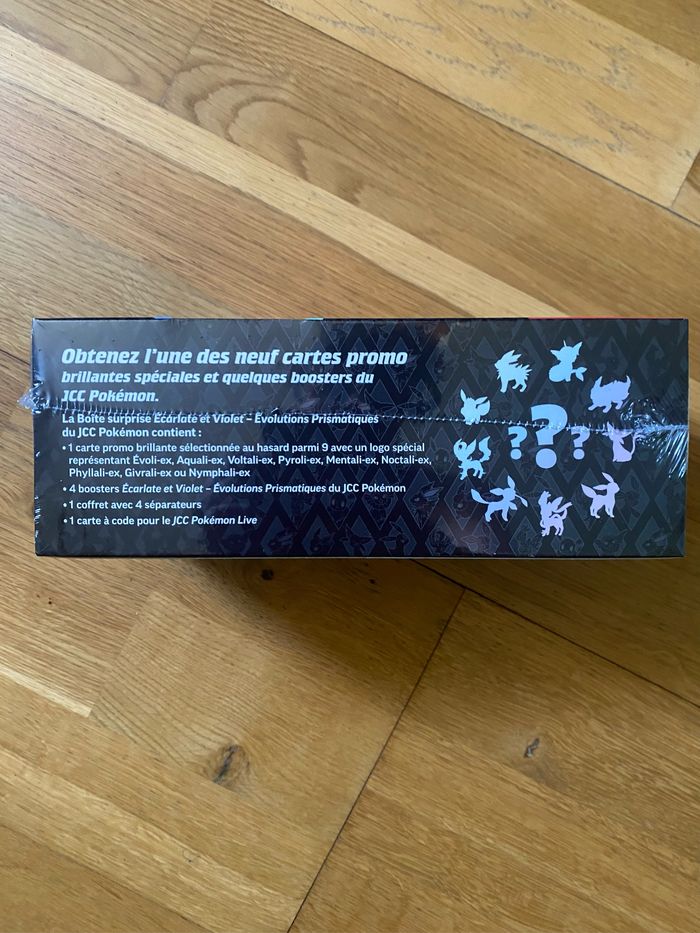 Coffret pokémon boîte mystère évolution prismatique - photo numéro 4