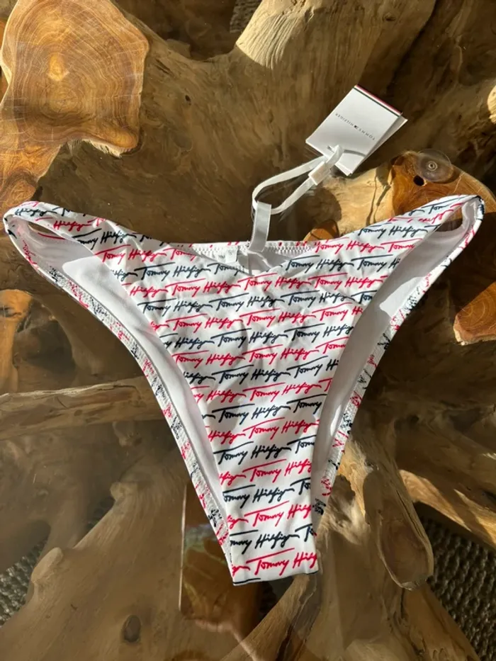 Bas de maillot de bain Tommy Hilfiger écritures S - photo numéro 2