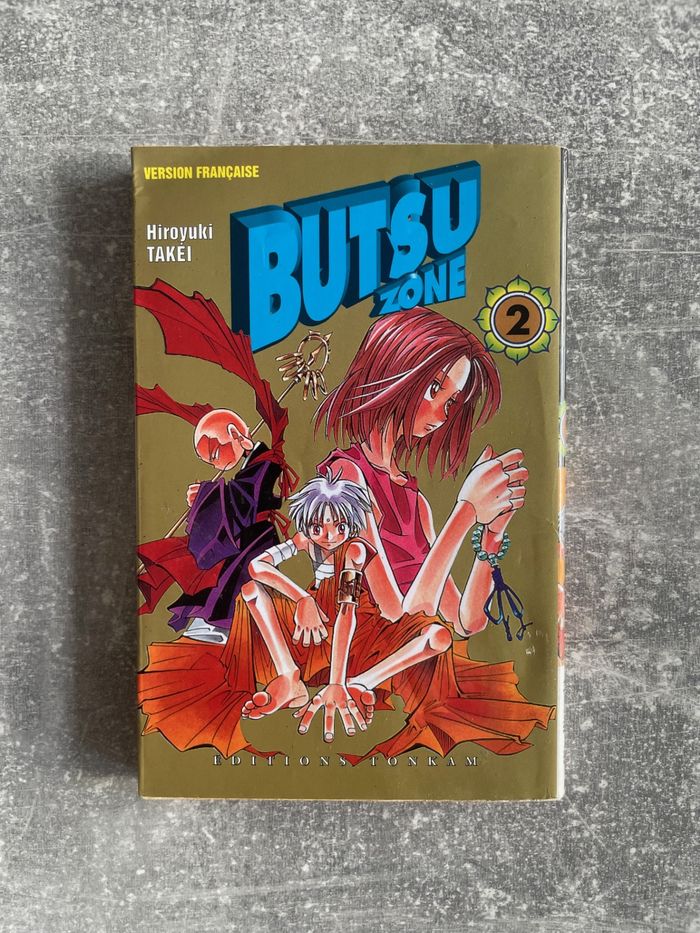 Manga Butsu zone Tome 2 en version française.