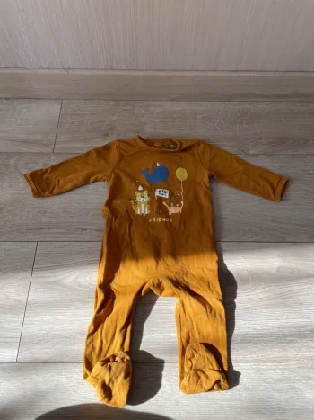 Pyjamas moutarde