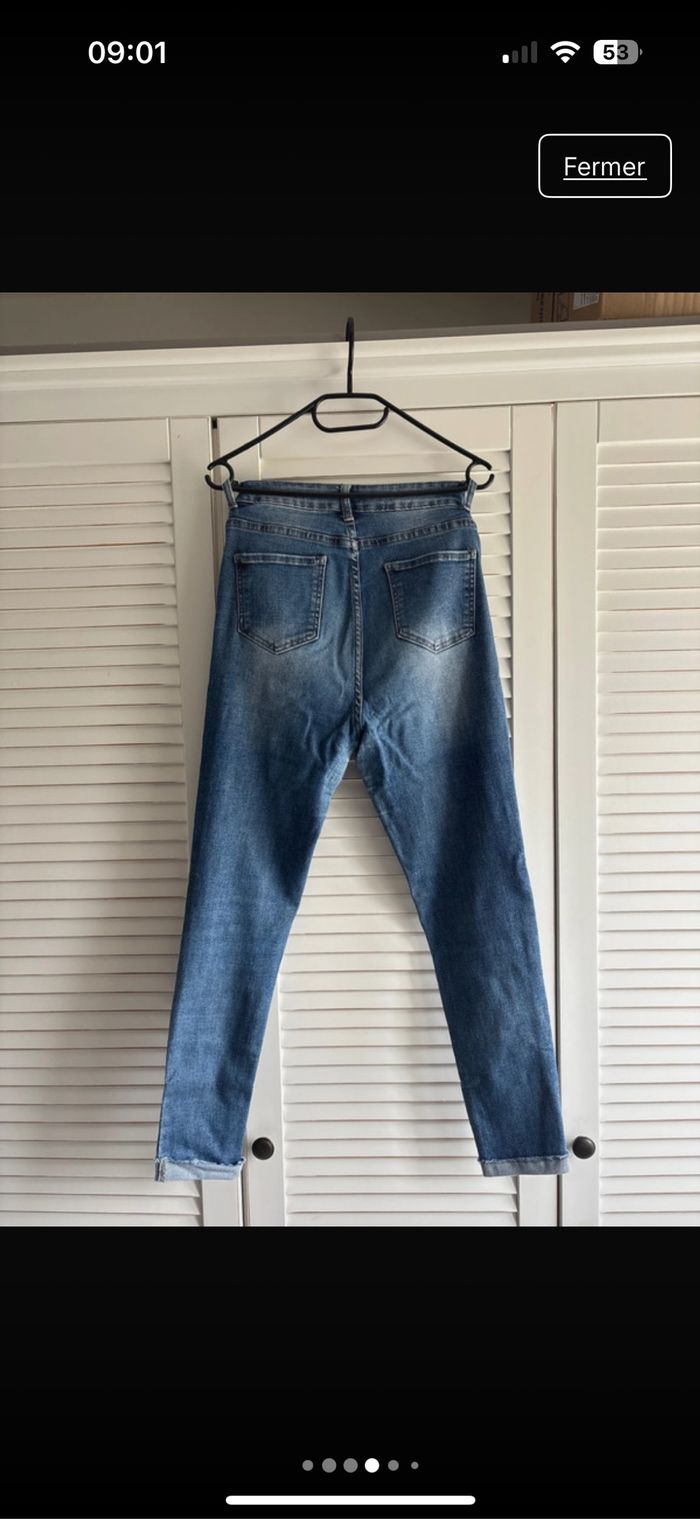 Jeans taille haute - photo numéro 4