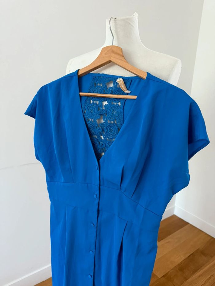 Magnifique robe bleu S/36 - photo numéro 2