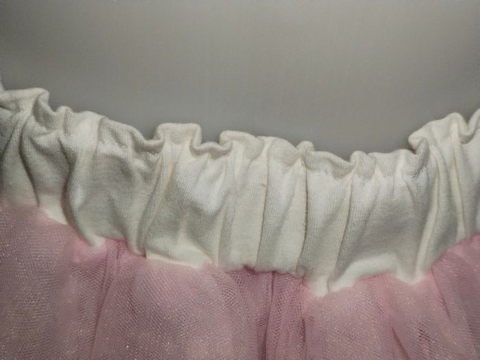Robe rose et blanc enfant 7-8 ans-140 cm - photo numéro 5