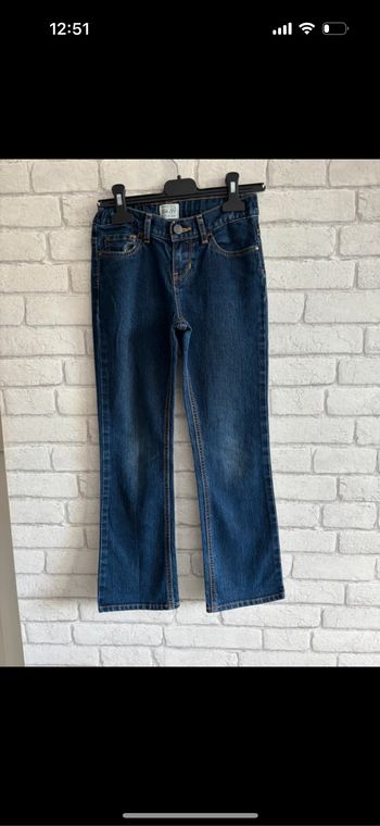 Jeans évasé place taille 8 ans
