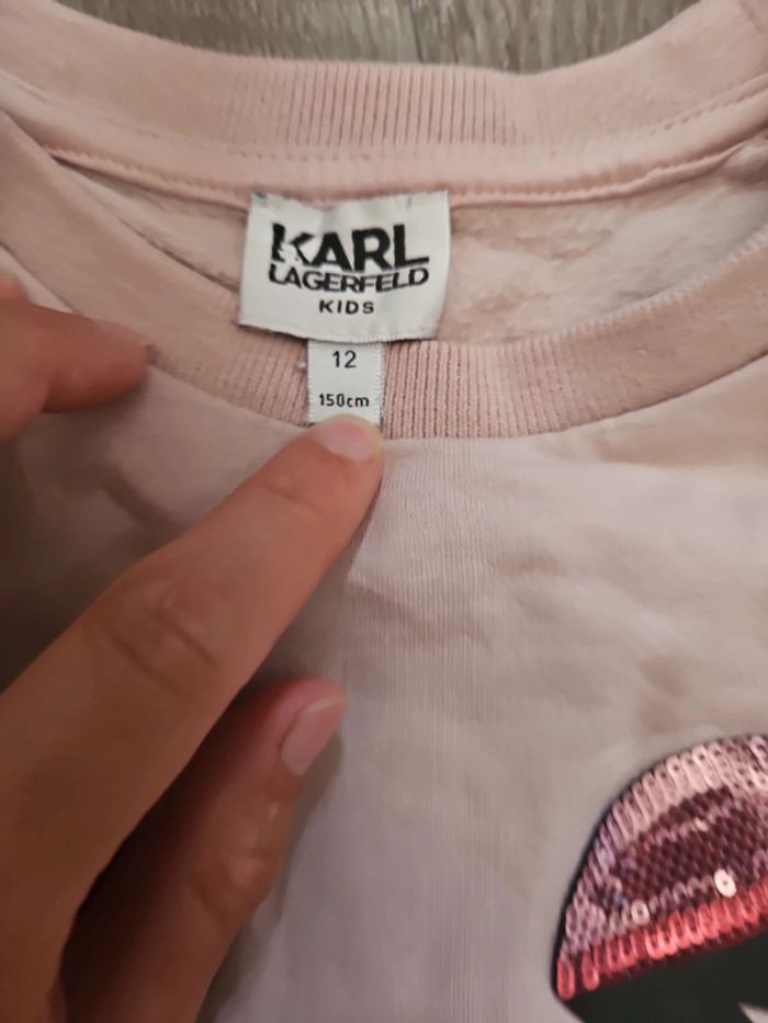 Pull karl lagerfeld 12 ans - photo numéro 3