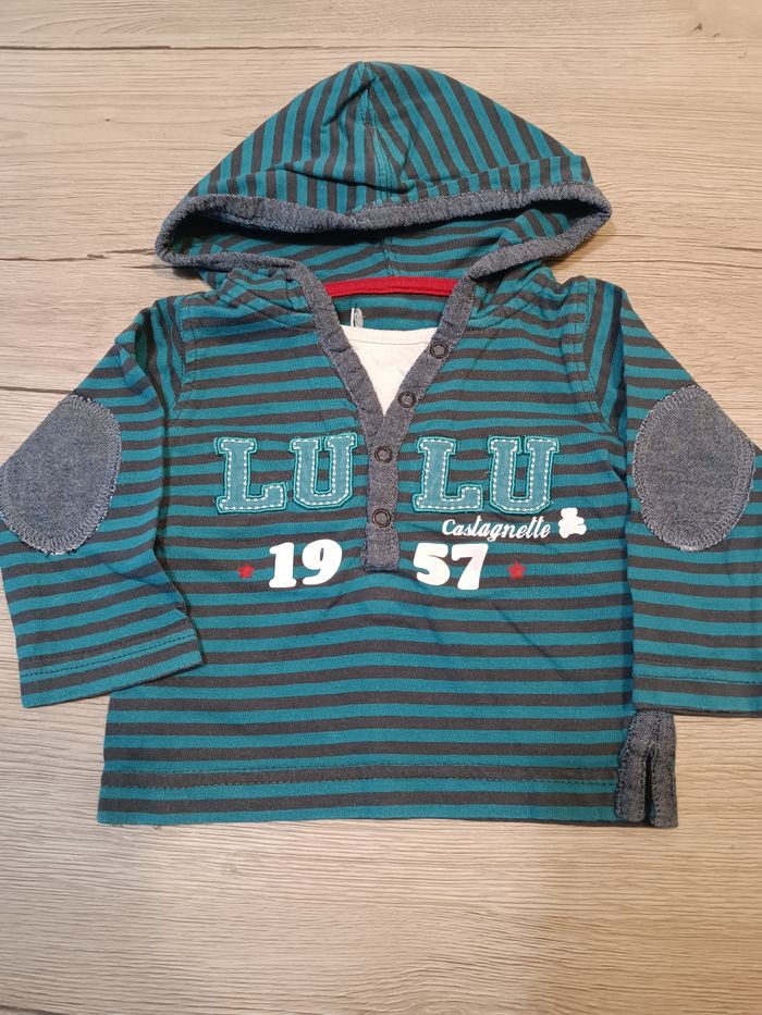 Tee-shirt manche longue 3 mois - photo numéro 2