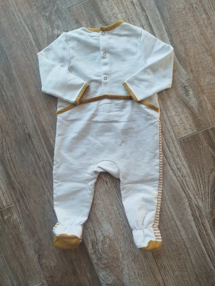 Pyjama une pièce en coton bébé garçon 18 mois - photo numéro 3