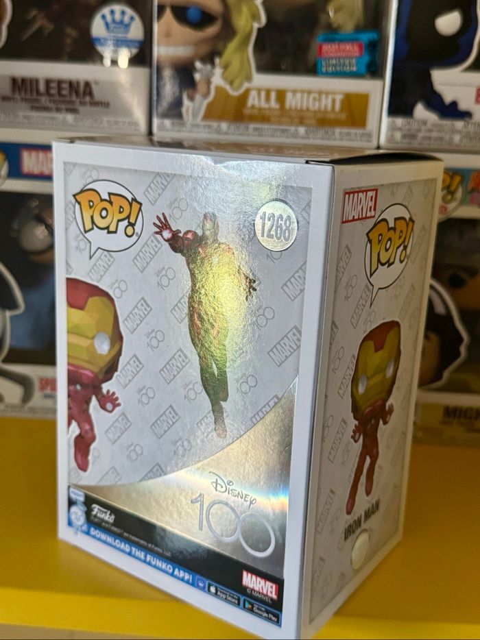 Funko Pop! 1268 - Marvel - Iron Man Disney 100 - Funko Exclusive - photo numéro 8