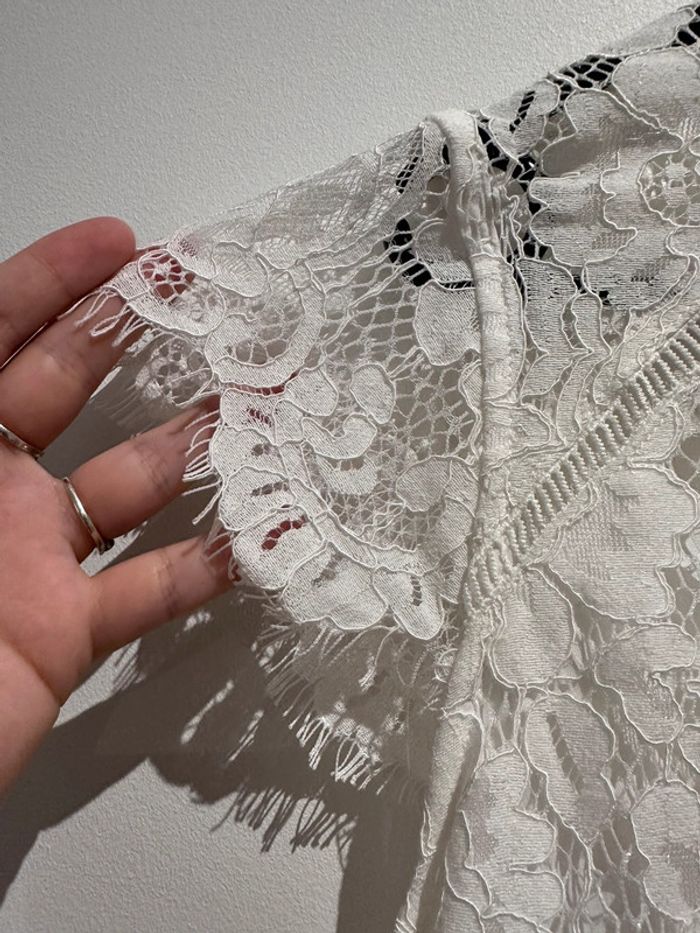 Robe blanche dentelle - photo numéro 6