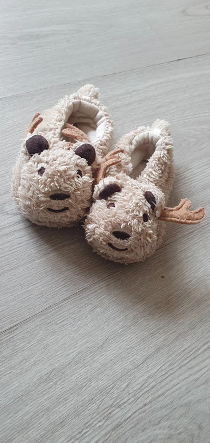 Pantoufles chaussons bébé garçon - photo numéro 2