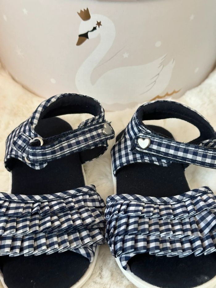 Sandale fronce vichy - photo numéro 6