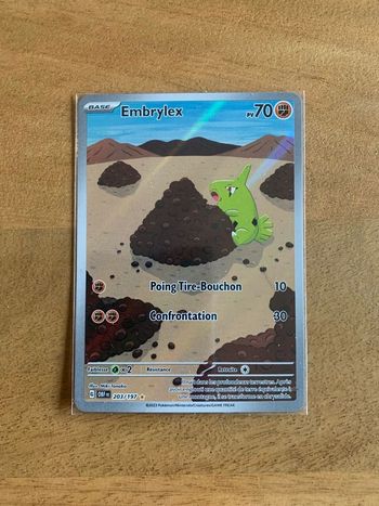 Carte Pokemon Embrylex AR 203/197