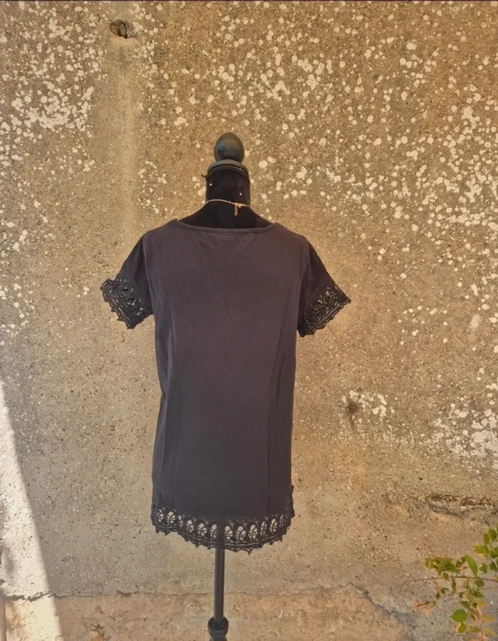 Blouse noire Manches courtes Blancheporte T.38/40 - photo numéro 2