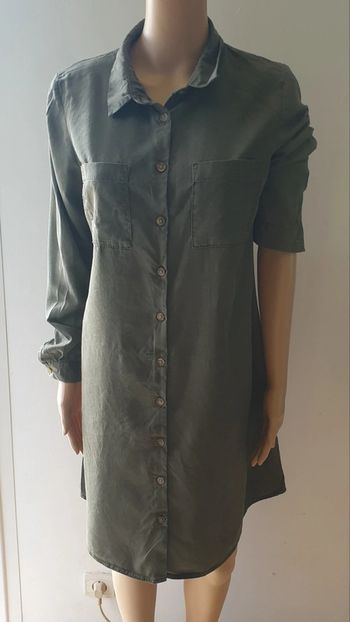 💜 Robe Kaki taille L 40 Kiabi #emyfleury_40femme