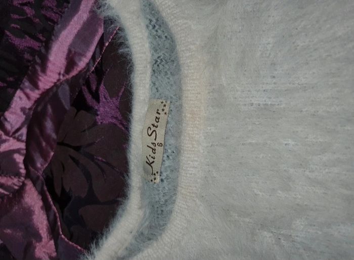 Poncho tout doux et chaud fille 6ans - photo numéro 4