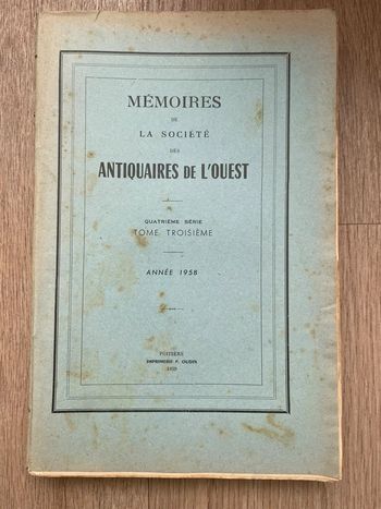 La société Antiquaires de l’ouest 1959