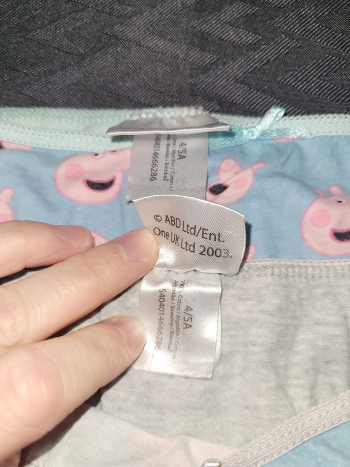 8 Culottes  peppa pig - photo numéro 4