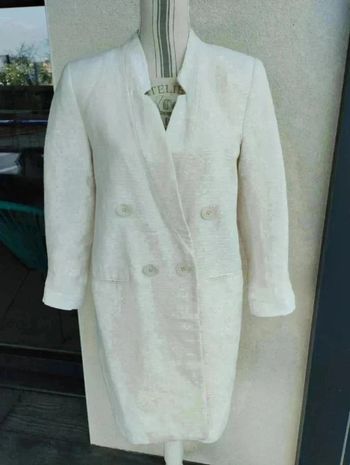 🧥 Manteau Femme – Zara – Taille 38 M 🧥 Élégance minimaliste & texture chic