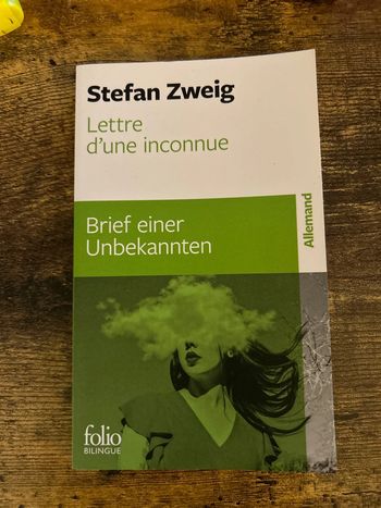 lettre d’une inconnue