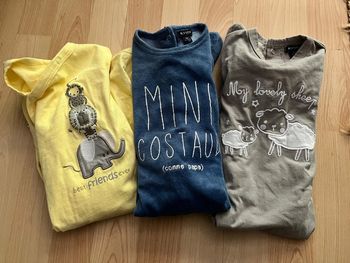 Lot pyjamas / grenouillères 9 mois