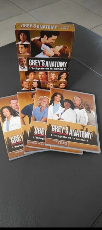 Coffret DVD greys anatomy saison 5