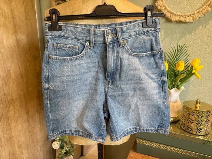 Short en jean femme